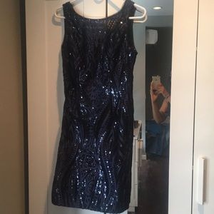 Calvin Klein sequins dress excellent condition.